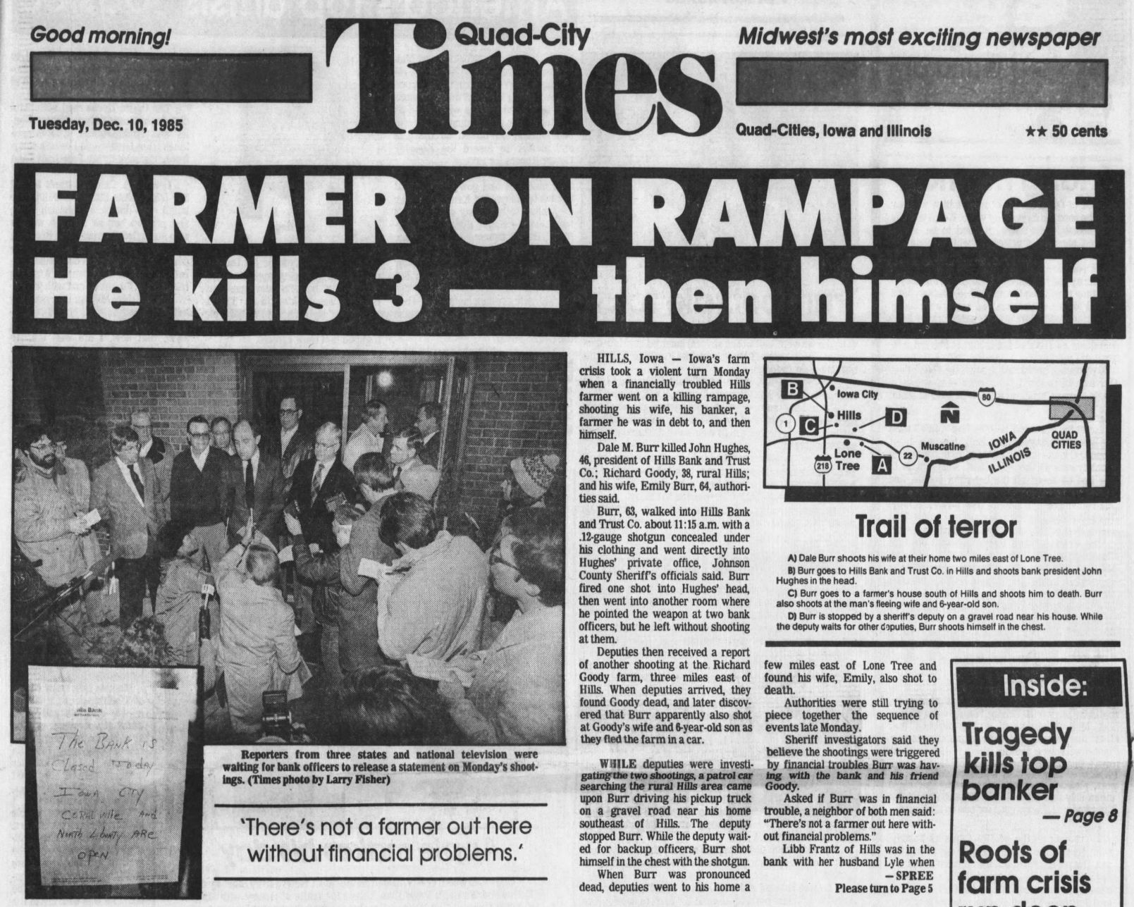 1985: Hills, Iowa